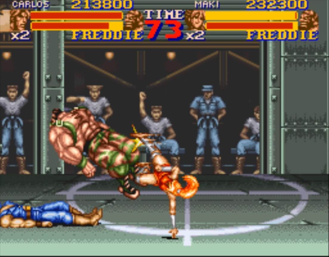 Final Fight 2 - геймплей игры Super Nintendo\Famicom